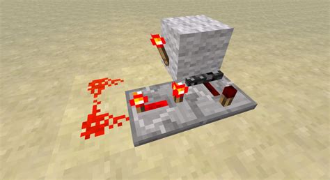 Minecraft t flip flop - well i have a one wide t flip flop that use NO pistons it is just the vertical t flip flop on the wiki. EXCEPT that there is a one negative edge triggered monostable pulser at the input. this is for the monostable thing: 1=redstone 2=redstone torch 3=repeater set at 2 ticks 4=solid block 5=button-=nothing---1142---144-1 5434111421